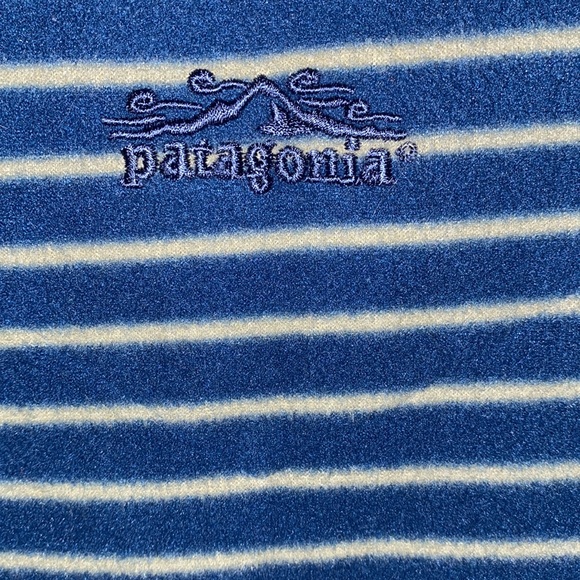 Women’s small vintage boat neck long sleeved pullover Patagonia fleece - Picture 4 of 6